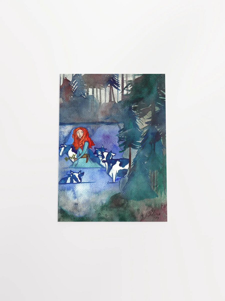 Vellamo And The Magic Cows Art Print product image (16)