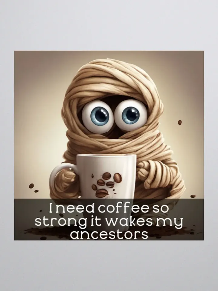 Ancestor Strength Coffee Sticker product image (2)