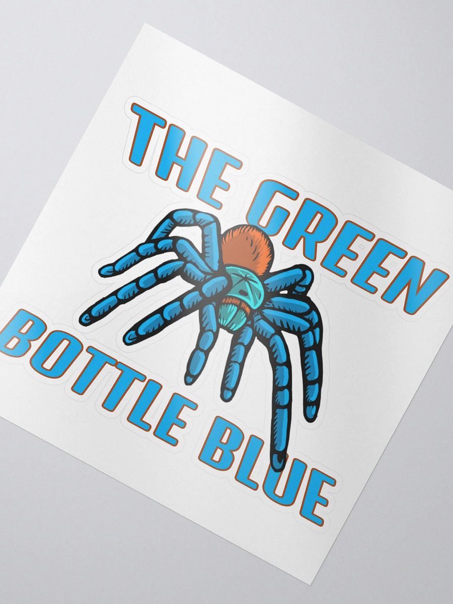 Green Bottle Blue Sticker product image (2)