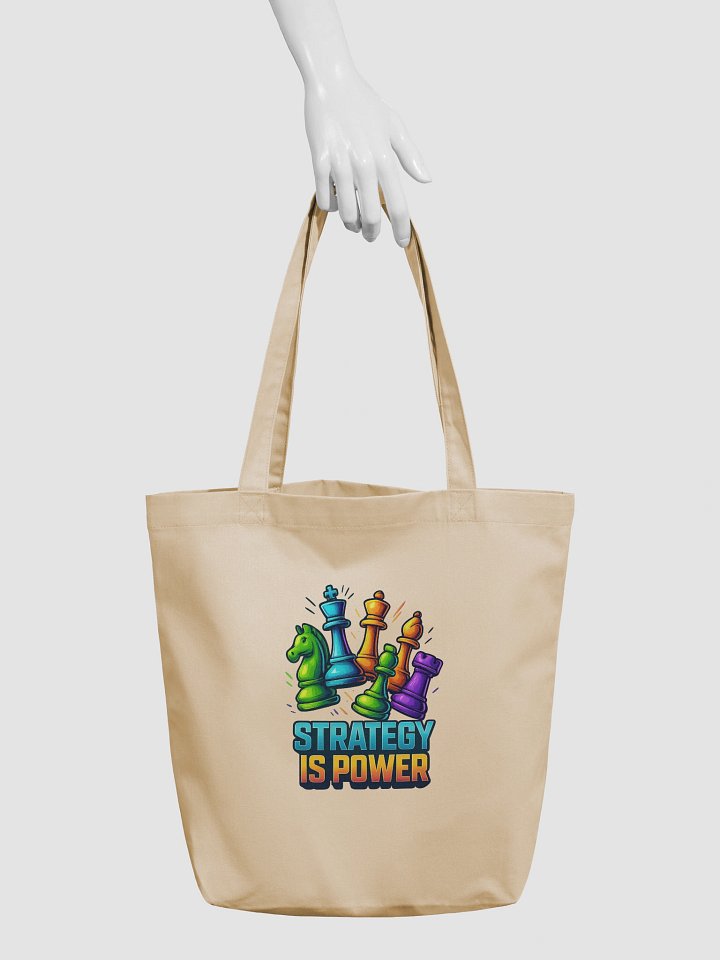 Strategy Is Power Tote Bag product image (6)