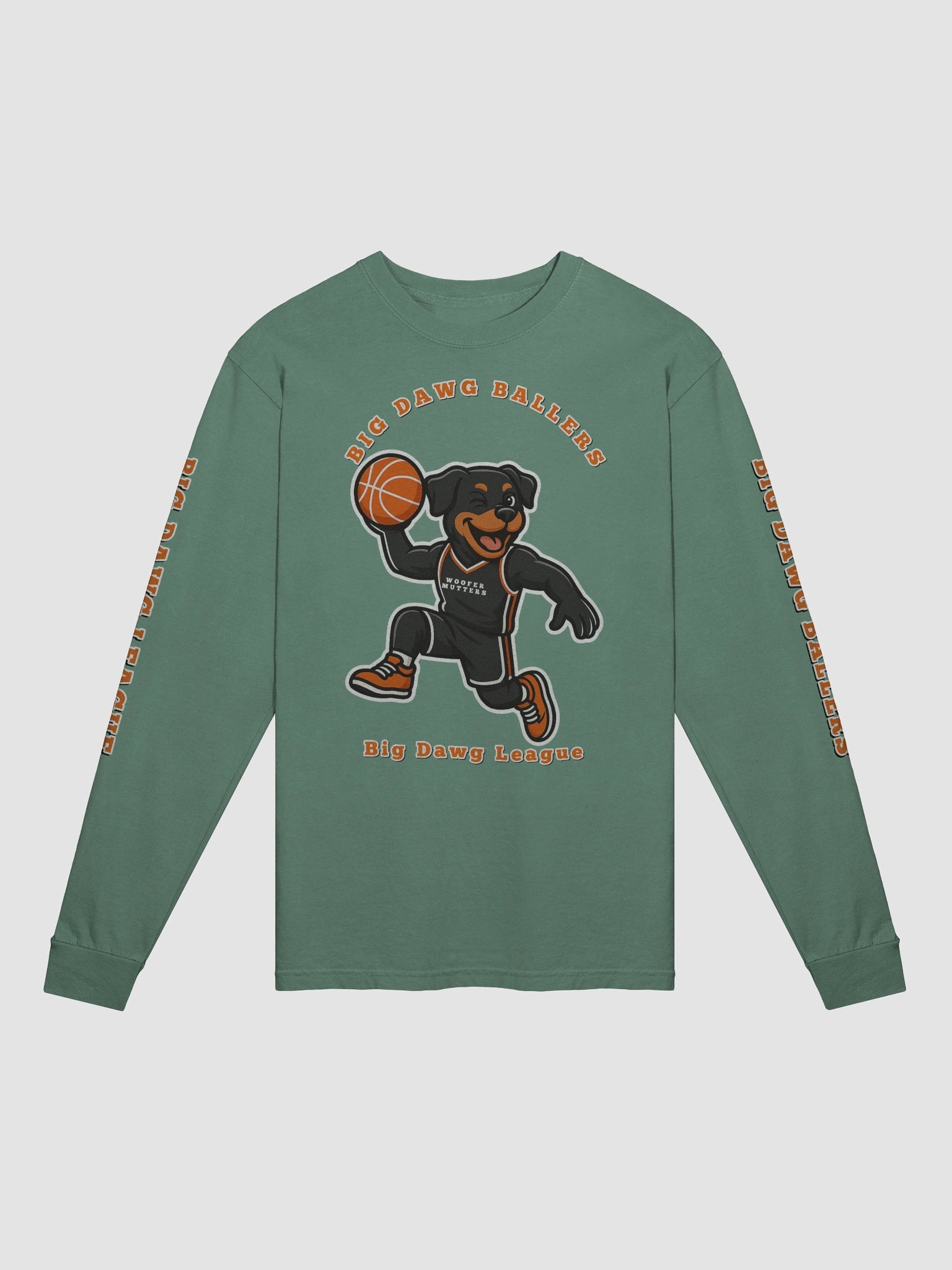 Heavyweight Long-sleeve Tee Rottweiler WooferMutter product image (13)