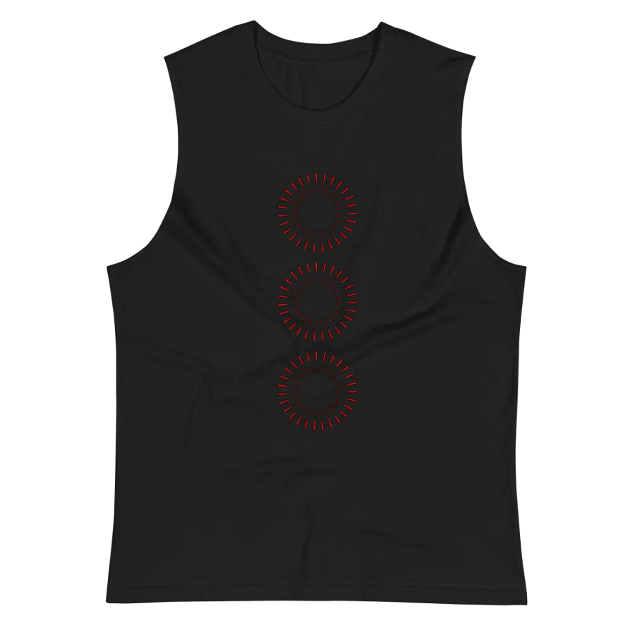 Red Circle Muscle Tank product image (4)