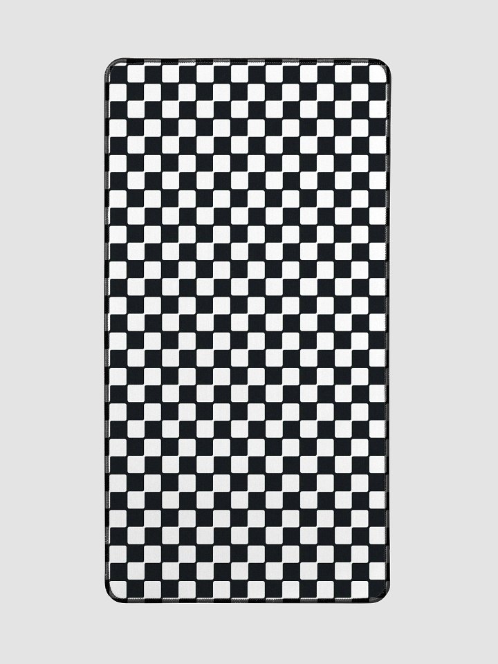 Modern Checkered Desk Mat product image (2)