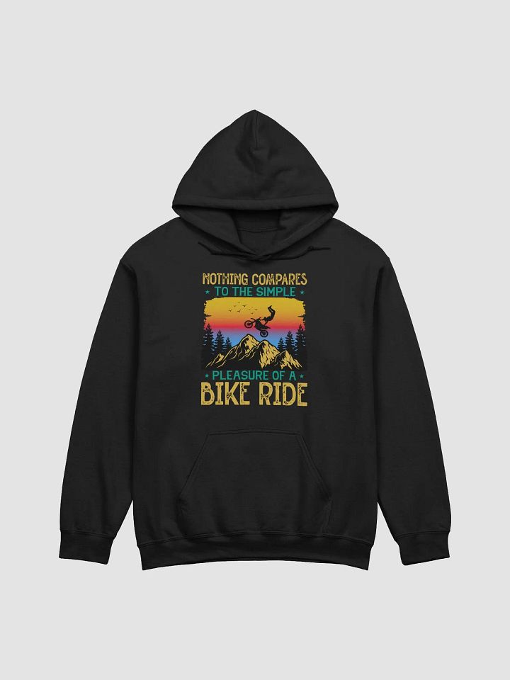 Simple Pleasure of a Bike Ride - Mountain Biking Unisex Hoodie product image (1)