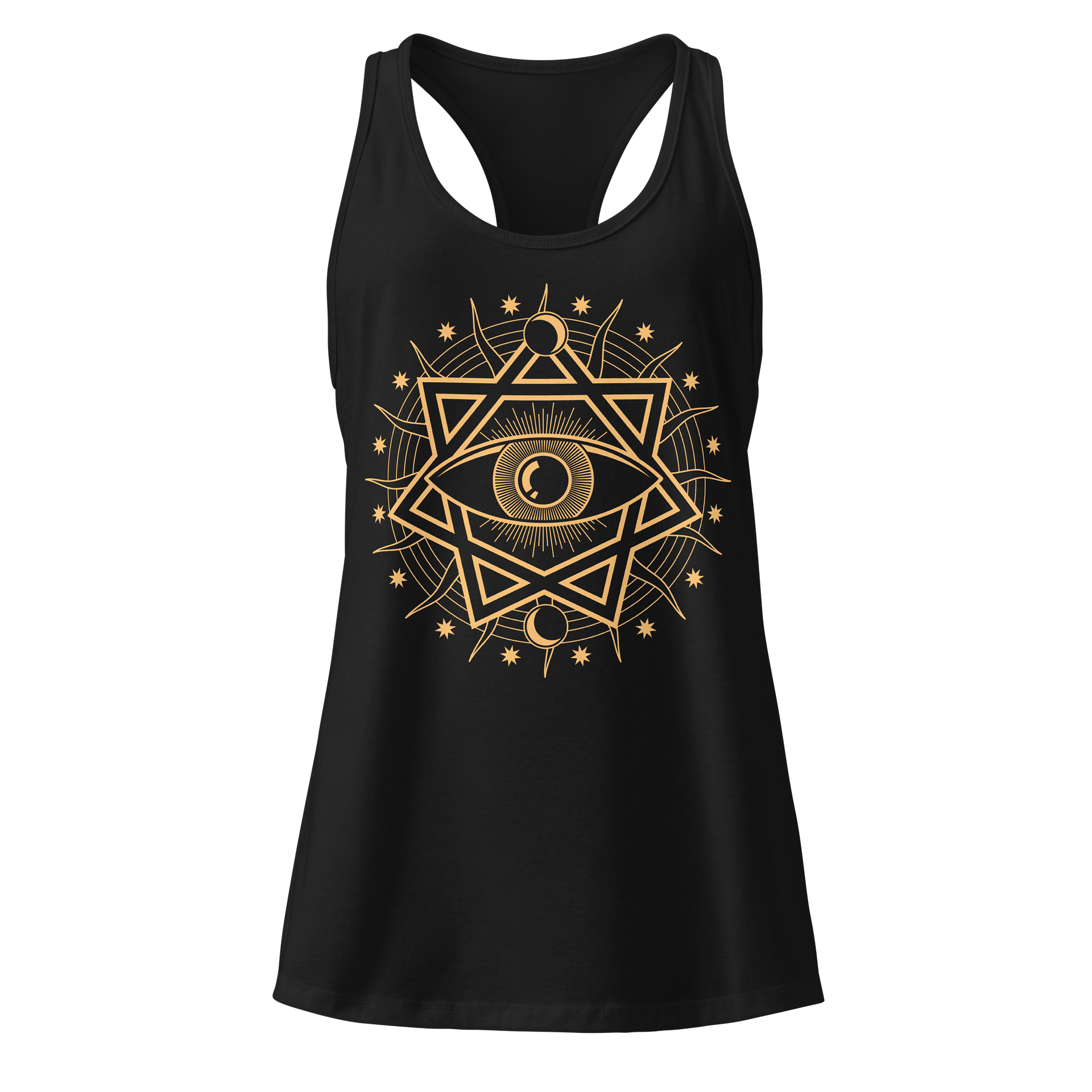 All-seeing eye within a Star of David - Tank product image (2)