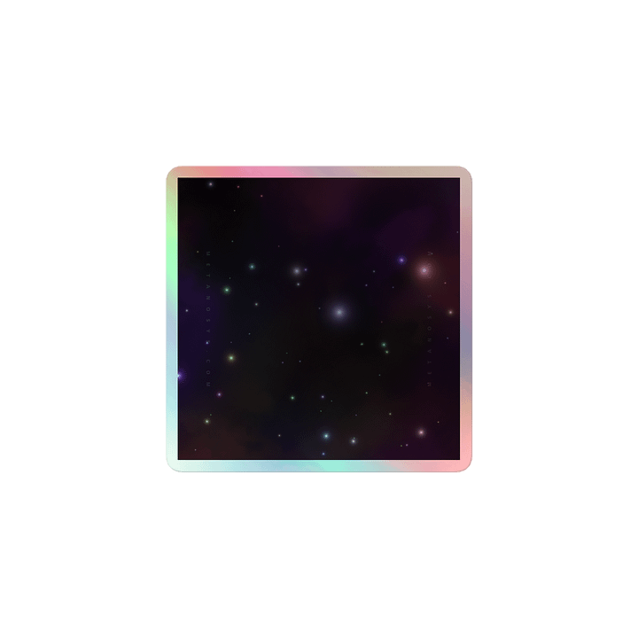 Nebula BIP1 Holographic Sticker Sheet product image (1)