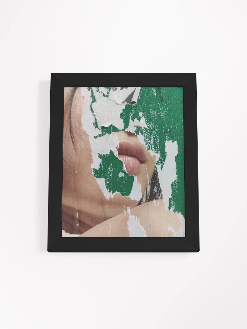 So Provocative: Lip Service [Framed Print]
