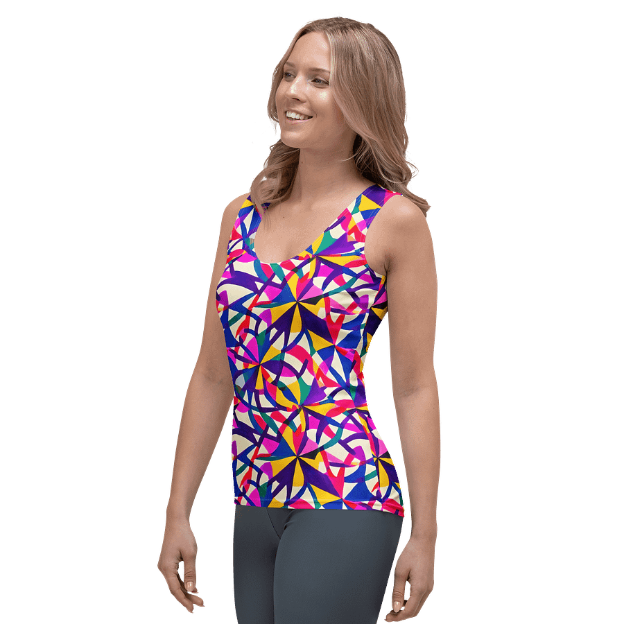 Rainbow Shapes Tank Top product image (3)