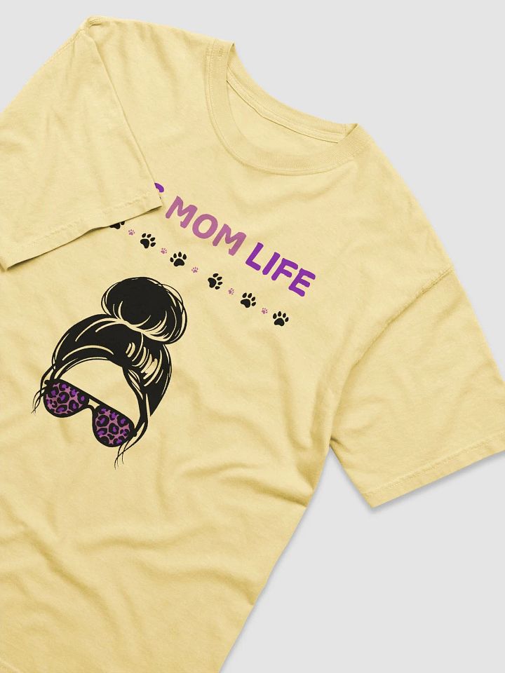 Dog Mom Life - Cool Lady in Cheetah Sunglasses Comfort Colors T-Shirt product image (2)