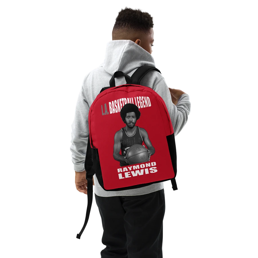 Raymond Lewis L.A. Legend Red Backpack product image (9)