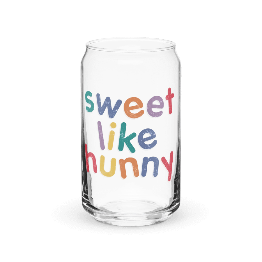 sweet like hunny glass cup product image (1)