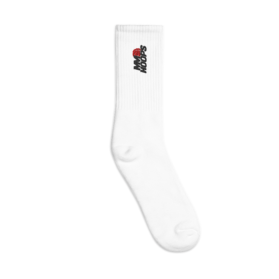 MM HOOPS WHITE SOCKS product image (1)