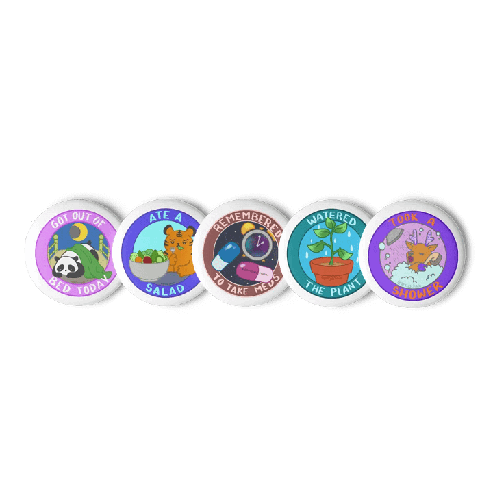 Did The Thing Pin Set (Daily) product image (1)
