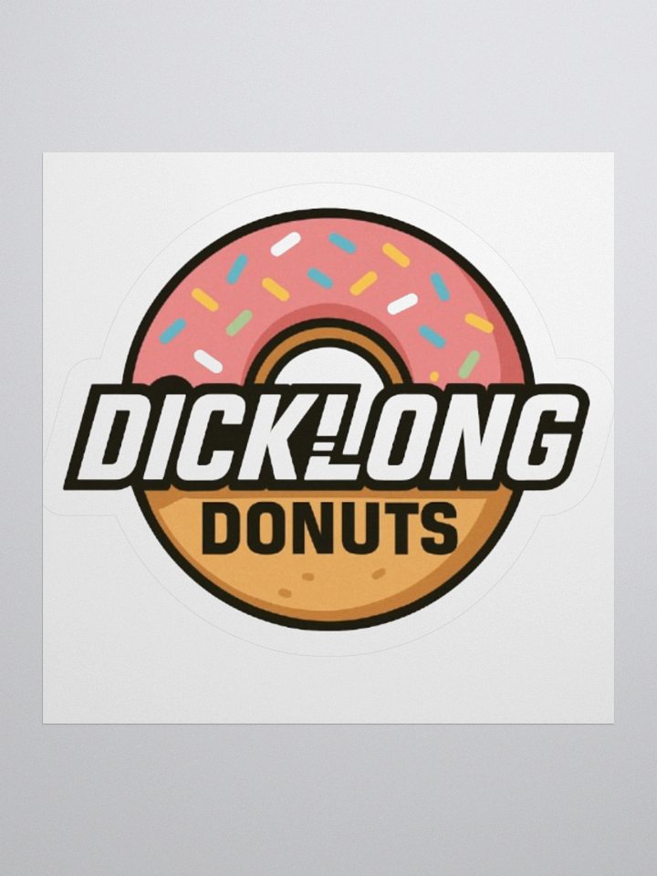 DICKLONG DONUTS sticker product image (1)