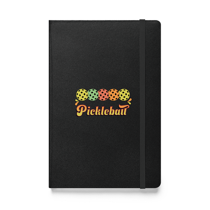 Pickleball Five Ball Row Hardcover Notebook product image (1)