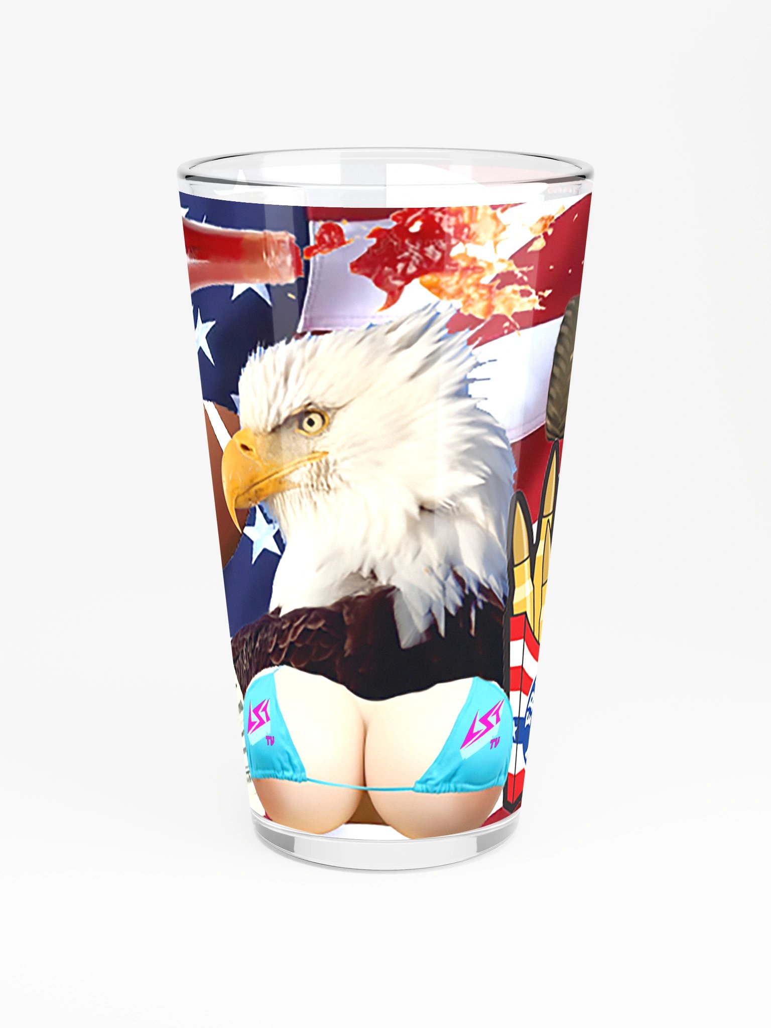 Freedom Collage Pint Glass product image (3)
