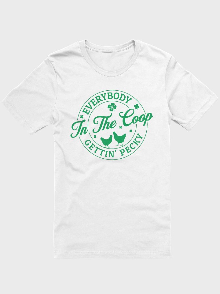 Everybody in the Coop St Patrick's Day Chicken Shirt product image (34)