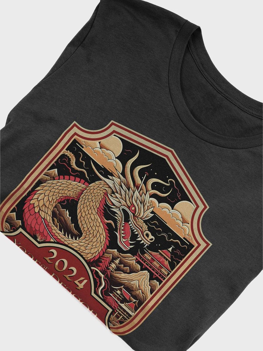 2024 Year of the Dragon Badge T-Shirt product image (6)