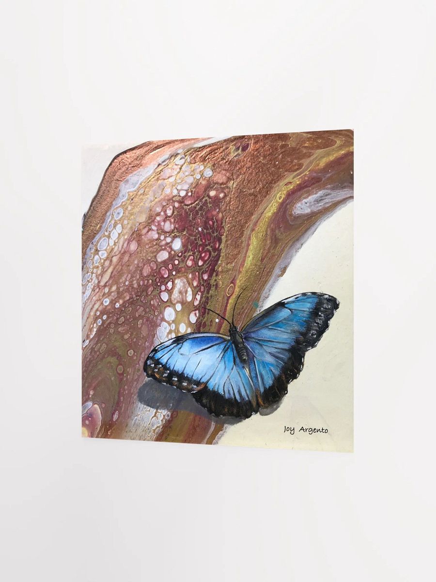 Blue Butterfly Print product image (2)