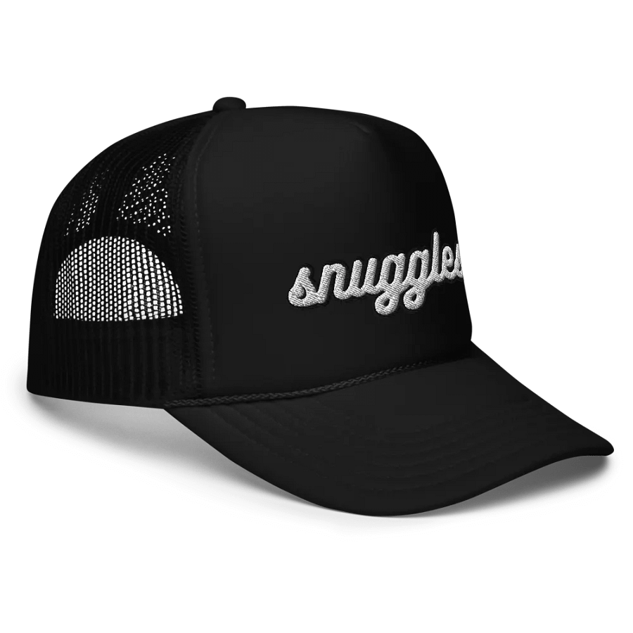 Snuggles Script Foam Trucker Hat product image (3)