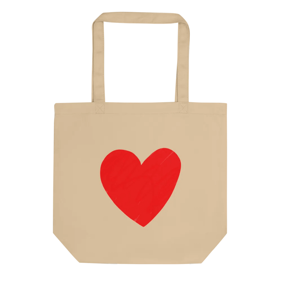 Red Heart - Eco Friendly Tote Bag product image (4)
