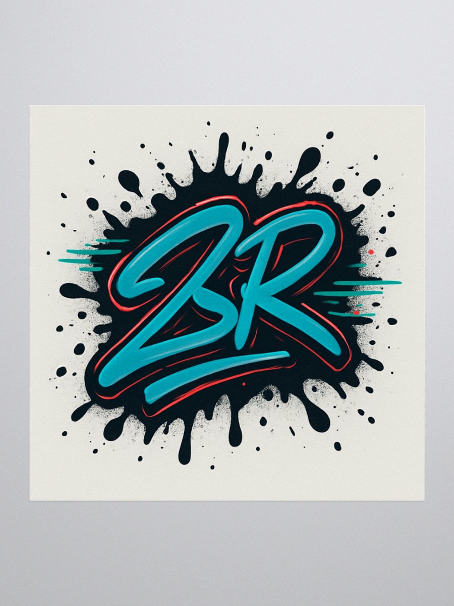 "2SiK Splash Tag" Sticker product image (1)