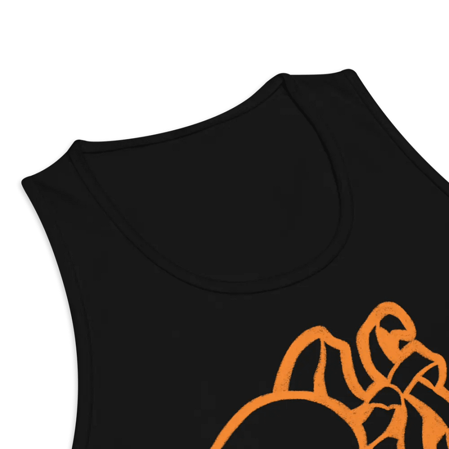 Orange Big Logo Men's Tank Top product image (25)