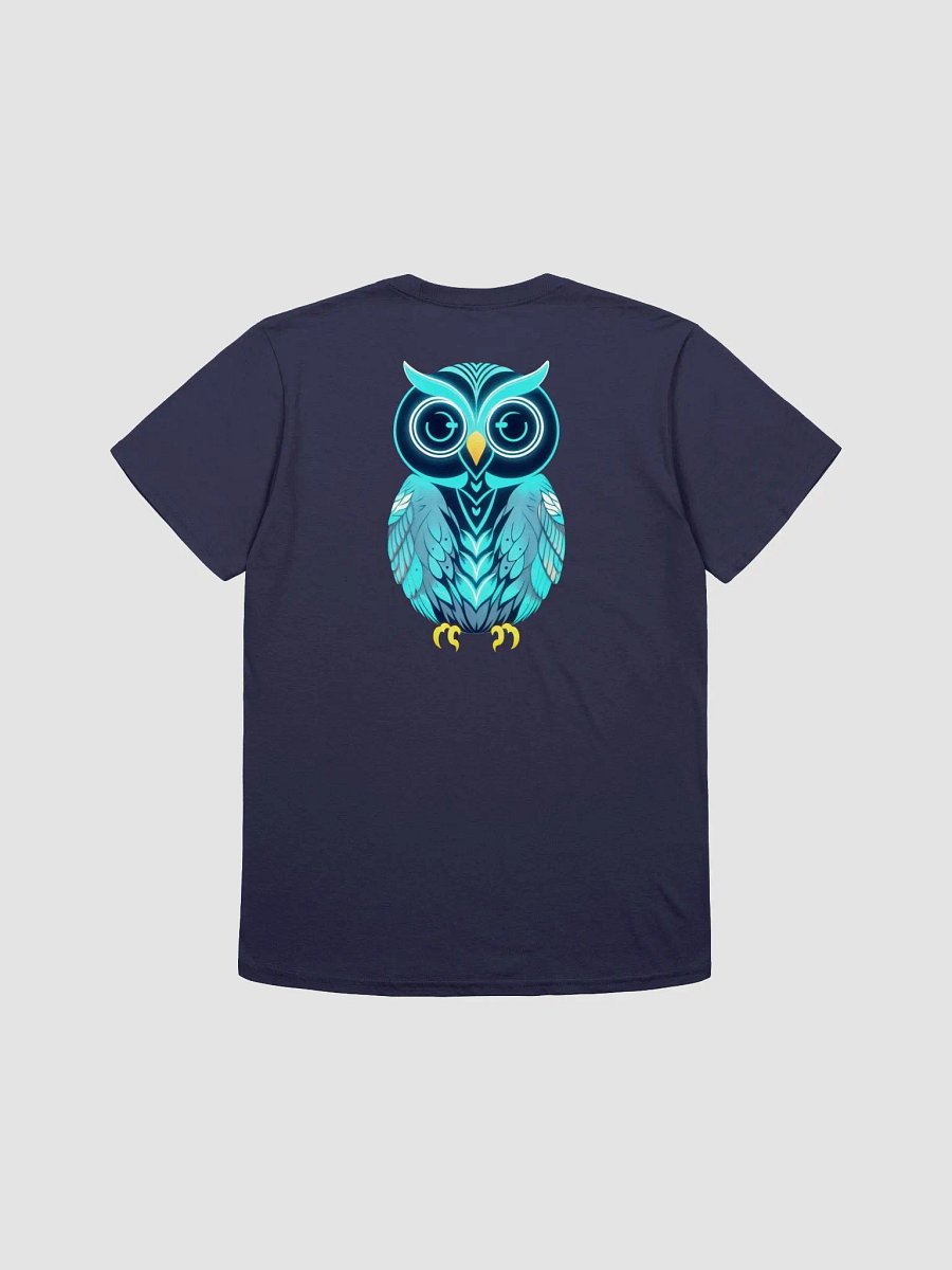 Neon Owl Glow Unisex T-Shirt product image (14)