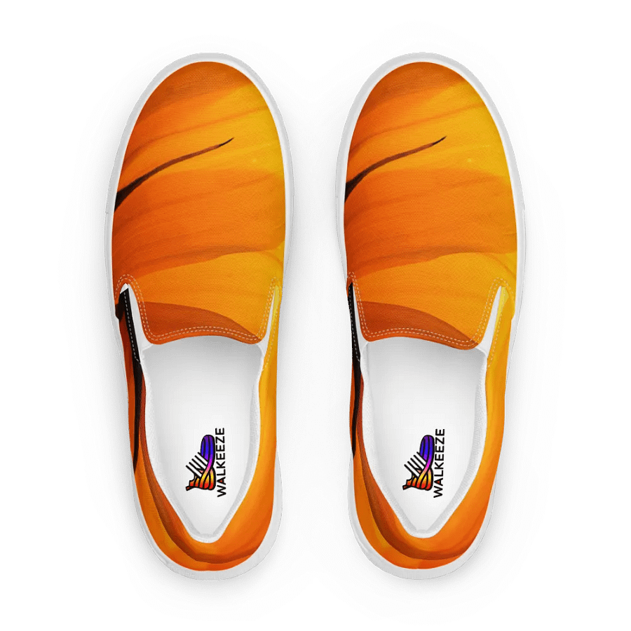 Sunflower Glow Women's Slip-On Canvas Shoes product image (1)
