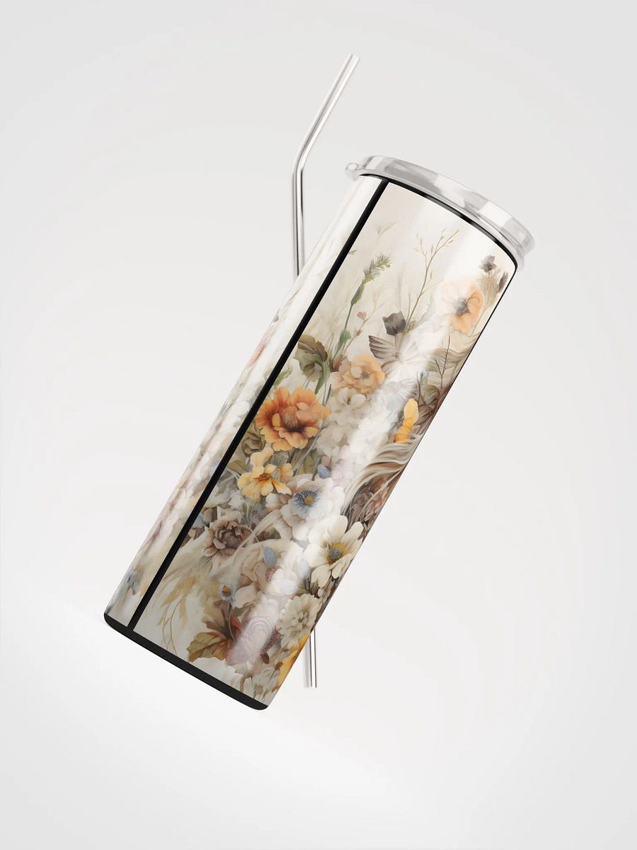 Floral Harmony Stainless Steel Tumbler product image (5)
