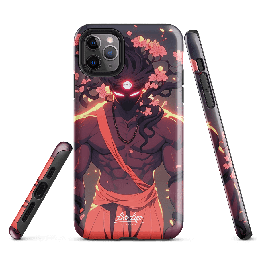 Blossom Deity Fire & Flow Phone Case, Protective Phone Case product image (1)