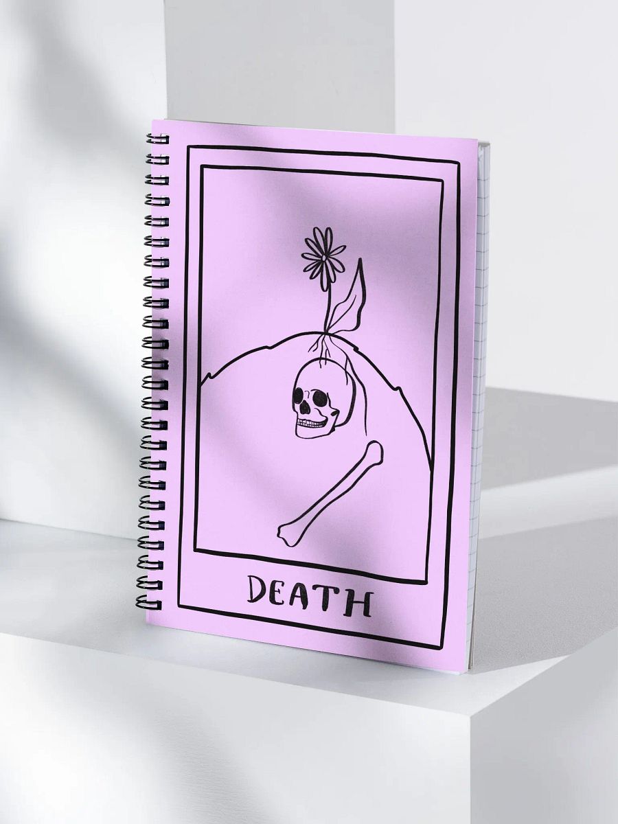 Death Is A New Beginning Spiral Notebook product image (4)