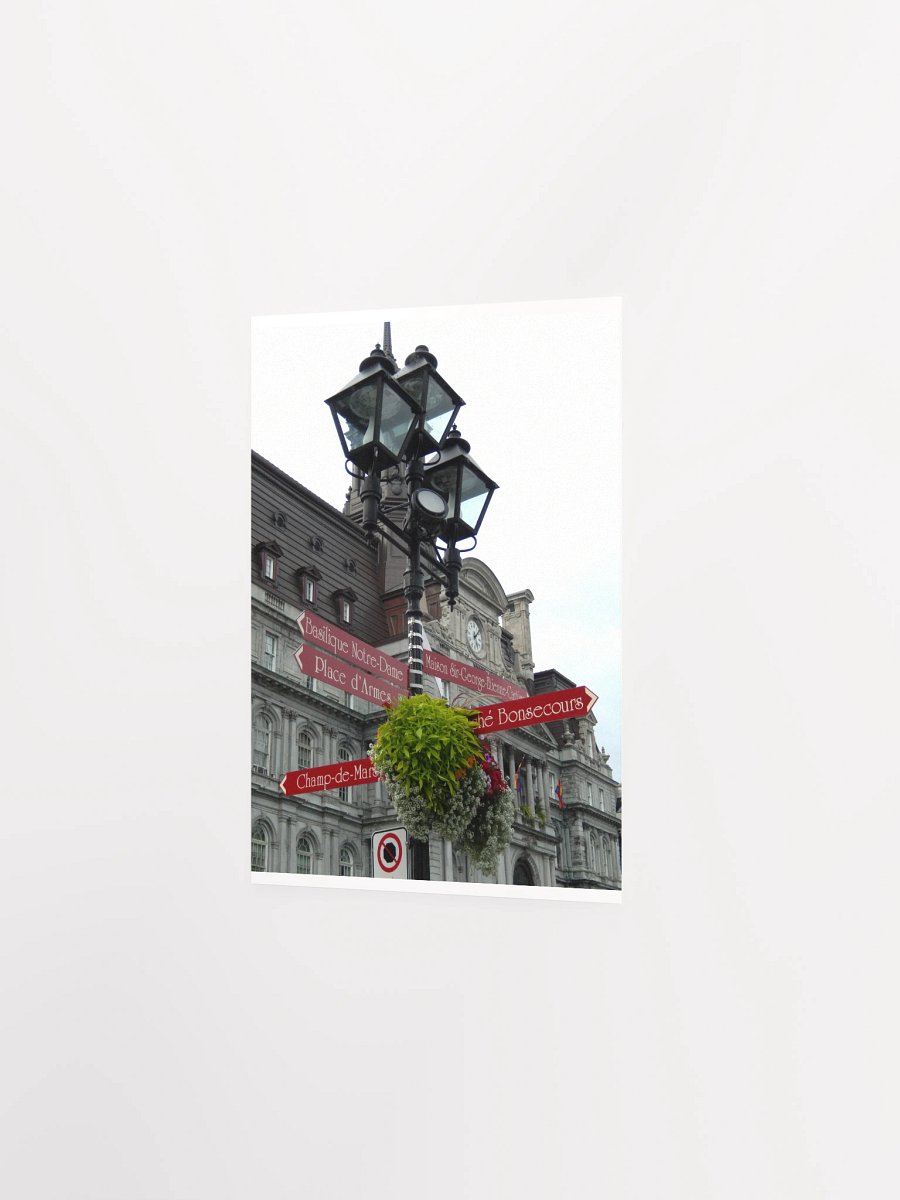 Montreal - Street sign - print/poster product image (6)