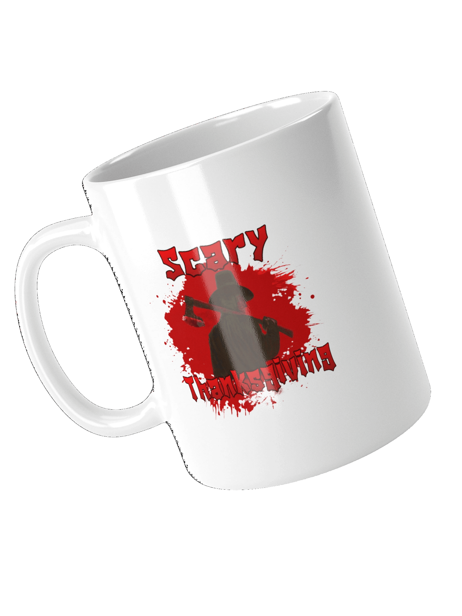 Scary Thanksgiving Axe Silhouette Mug product image (12)