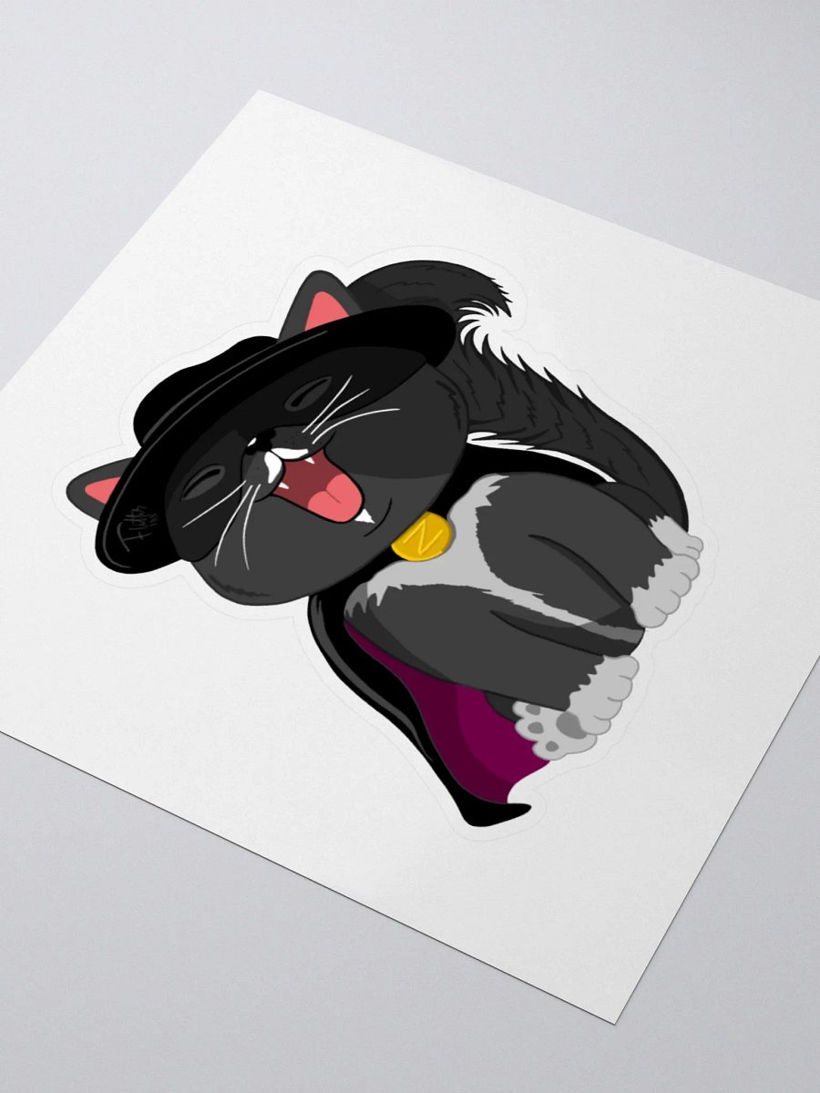 Zorro Cat Sticker product image (7)