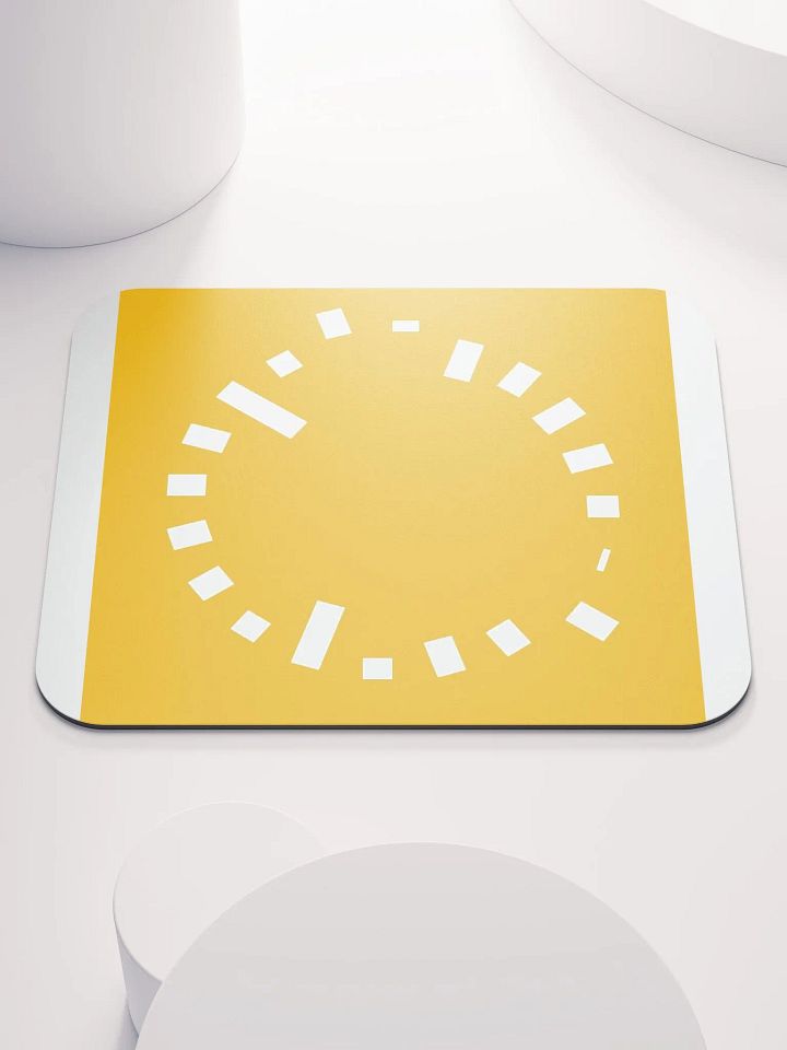 Clock Geometric Harmony Mouse Pad product image (1)