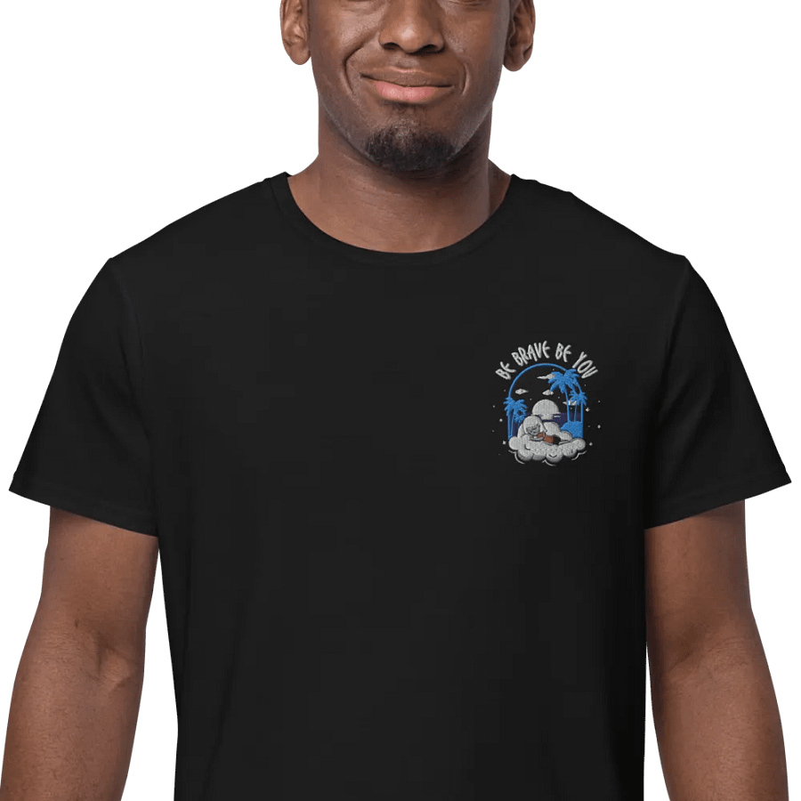 Cloudy Night BBBY Premium Cotton T-Shirt Embroidered product image (1)