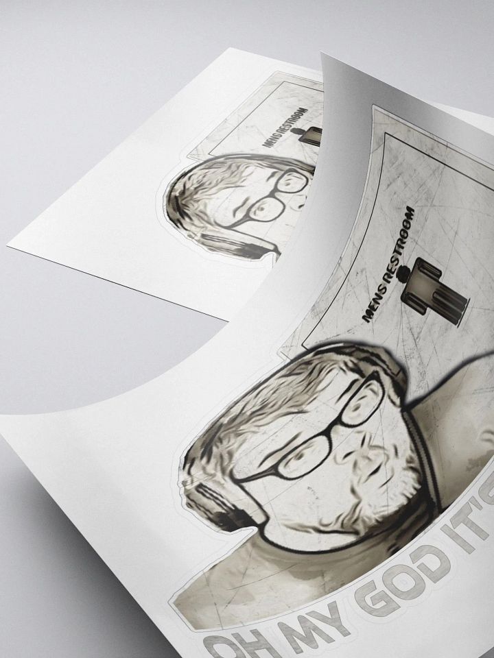 Oh My God It's A Shittah! Sticker product image (1)