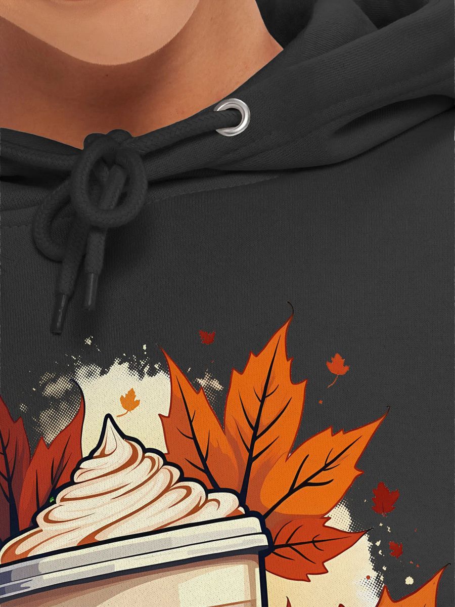Autumn Leaves & Lattes Premium Hoodie product image (7)