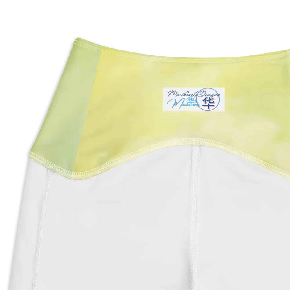 Blur cloud rainbow Design Leggings with Pocket - V8 product image (7)
