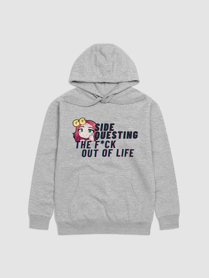 Pop Warrior Side Questing (Black Text) Hoodie product image (1)