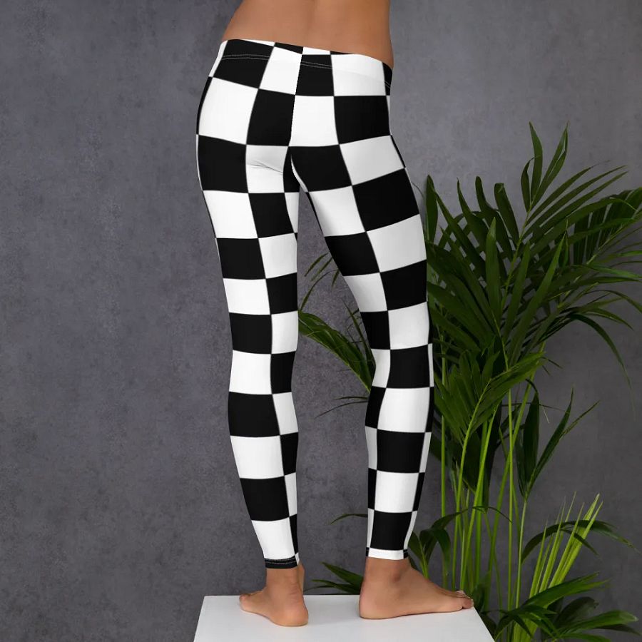 Checkerboard Chic All-Over Leggings product image (6)