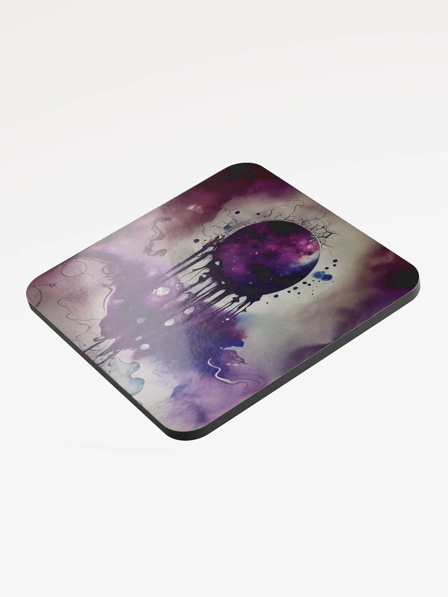 Cosmic Reflections Glossed Cork Coaster product image (3)
