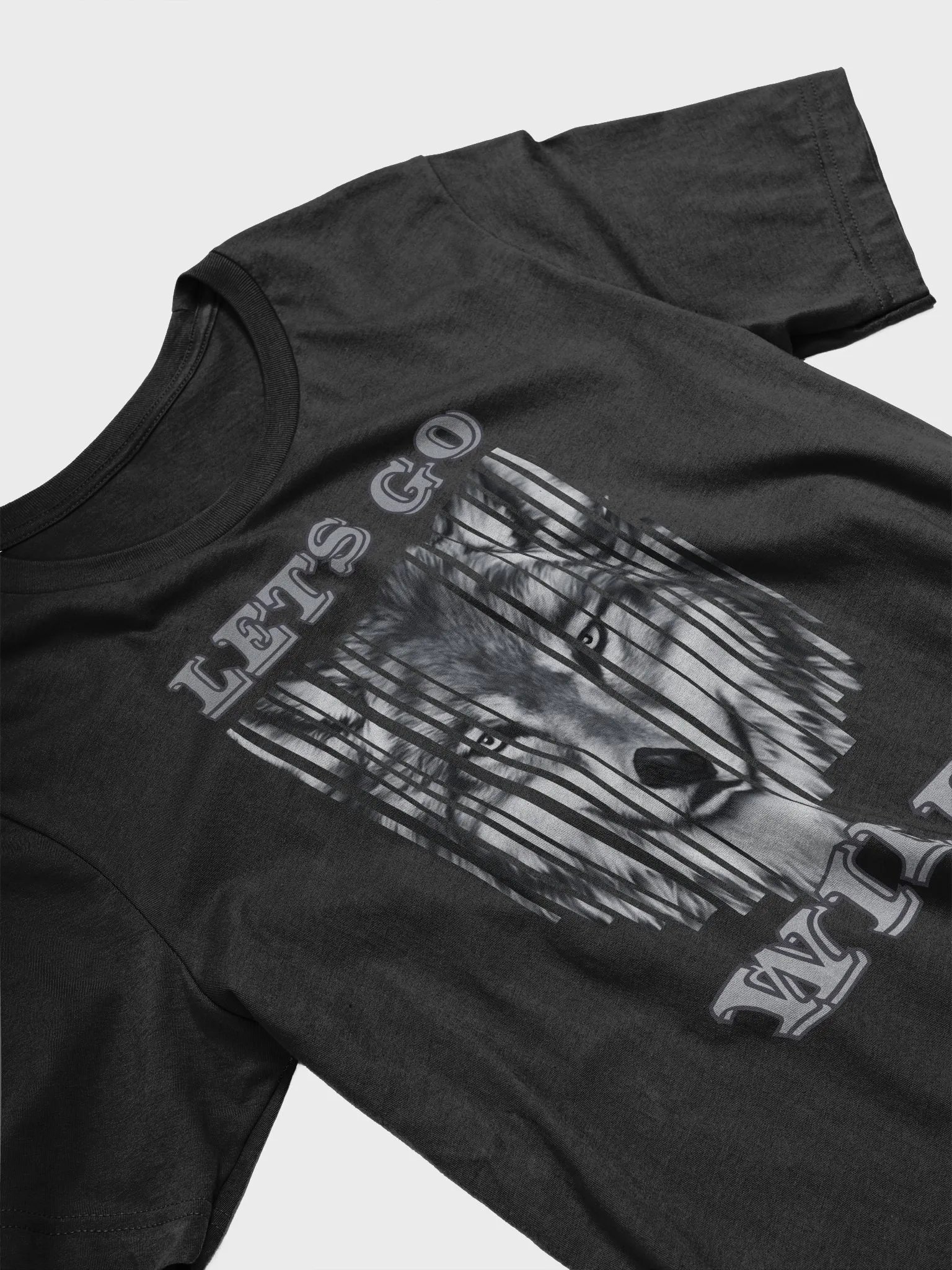 Wild wolf, lets go wild t-shirt product image (12)