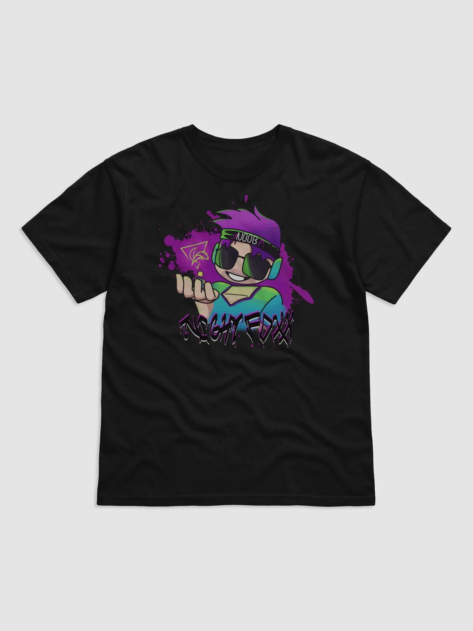 NightFoxx Spray Paint Tee product image (1)