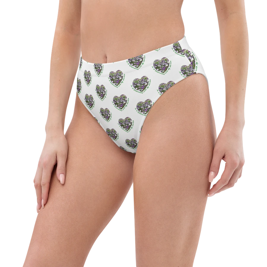 Symmetrical Shield Green All-Over Bikini Bottoms product image (4)