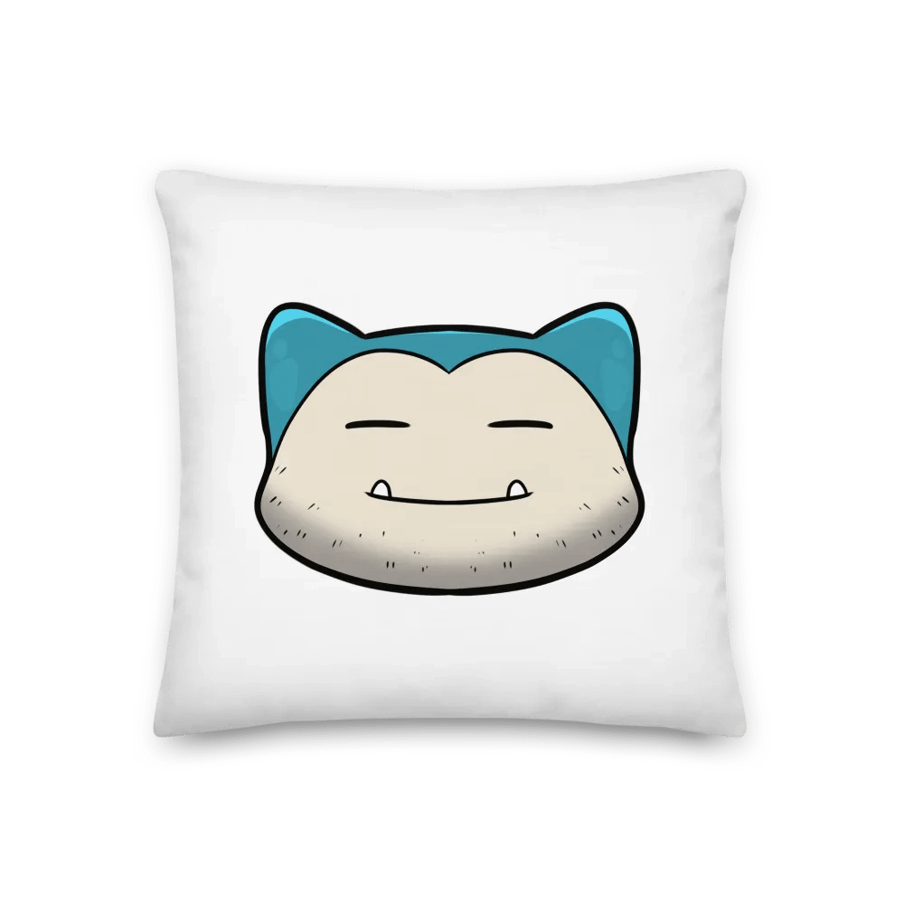 Hairy Snorlax Premium Pillow 1 product image (1)