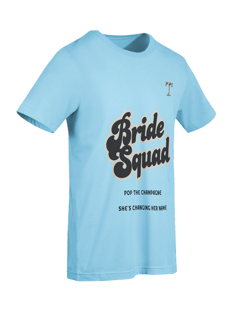 Bride Squad Cursive T-Shirt product image (82)