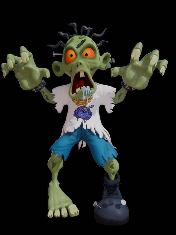 Sculpting a Zombie in zBrush Step by Step Tutorial product image (2)