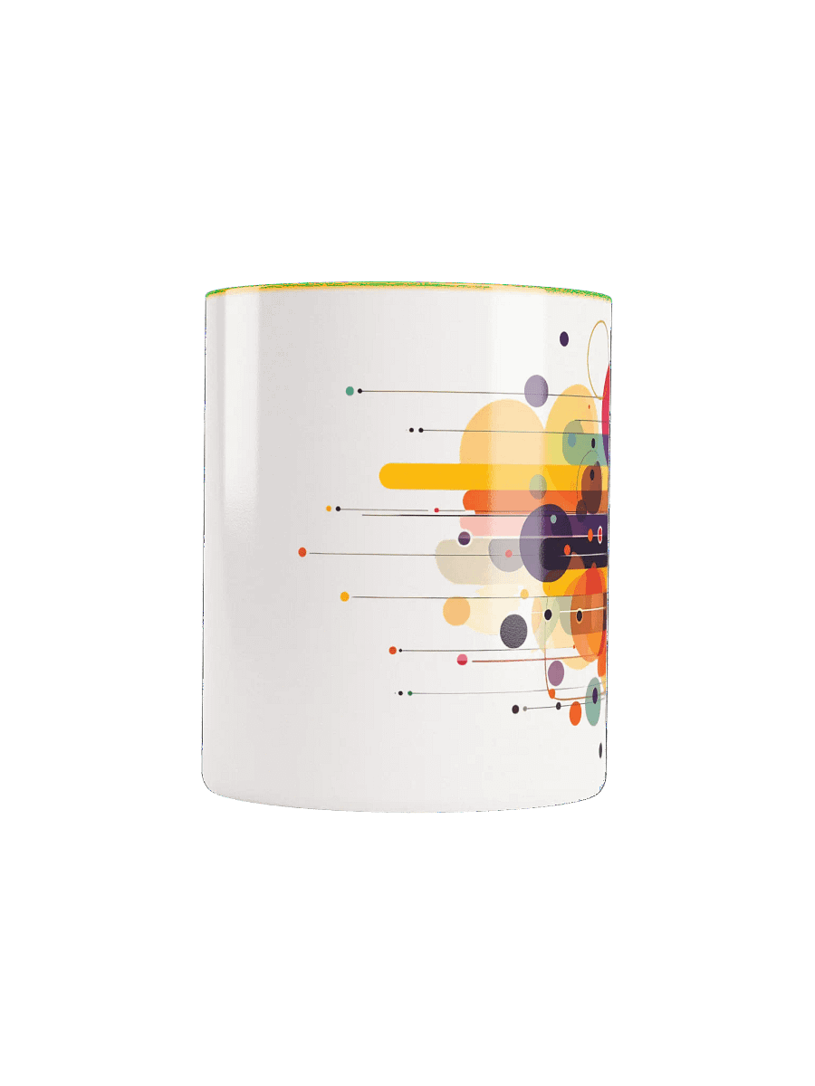 Vibrant Circles Ceramic Mug product image (13)